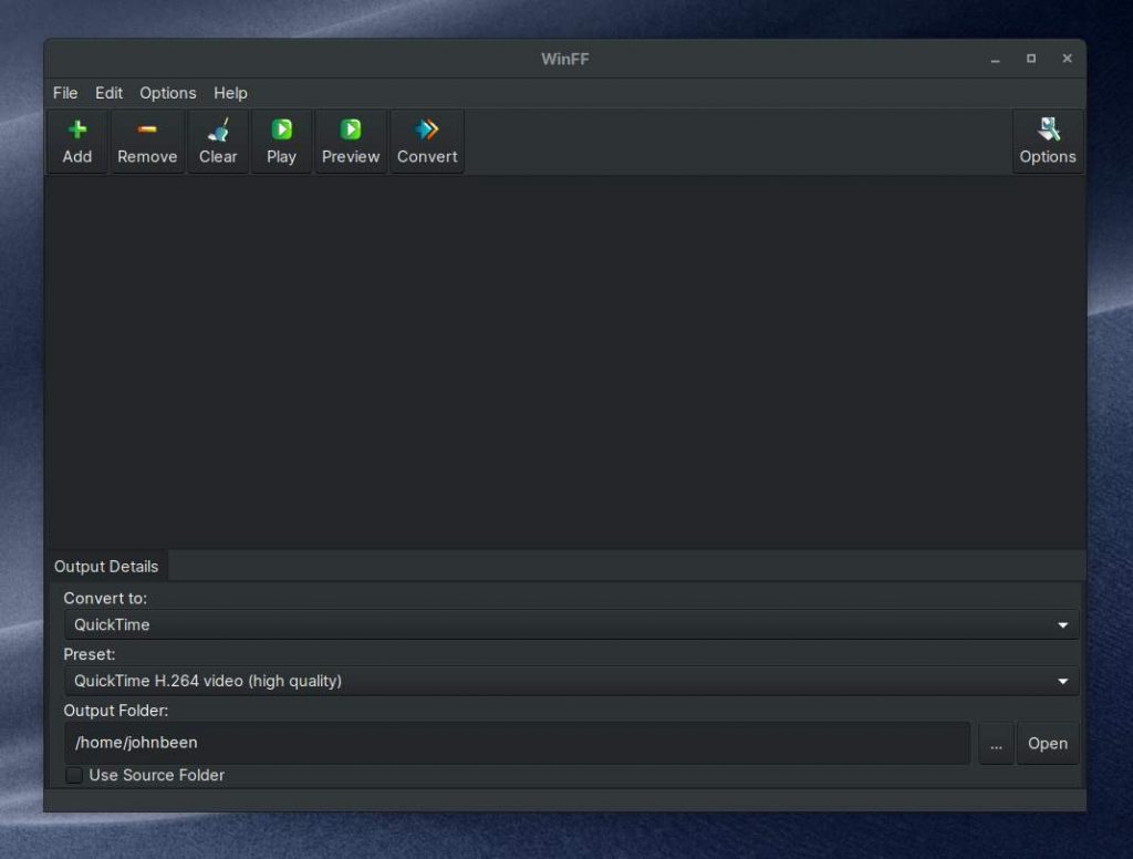How To Convert A Video File For Davinci Resolve With Winff For Linux Real Linux User